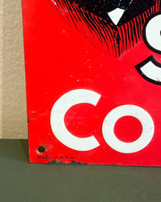 Vintage Smith Bros Cough Drops Metal Sign