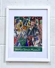 Norton Simon Museum Poster, Framed