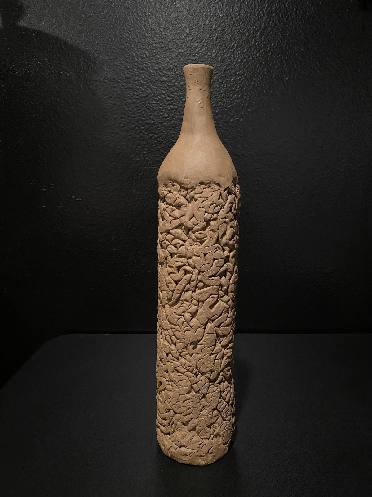 Large Brutalist Bud Vase