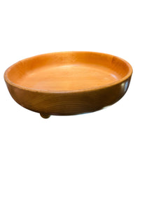 Turned Maple Bowl with Ball Feet
