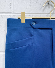Vintage Blue Dacron Slacks (34)
