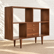 Steven Three-Drawer Multi Media Cabinet