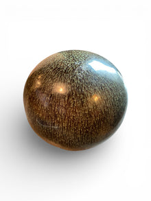 Mossy Green Glaze Spherical Studio Pottery