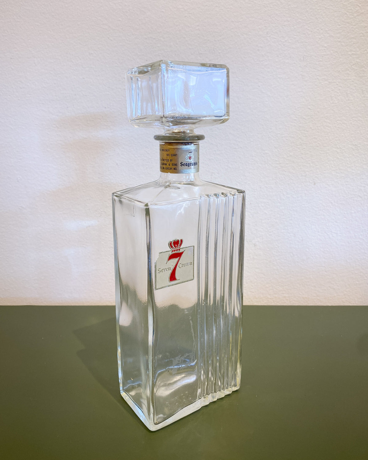 Seagram’s 7 Decanter