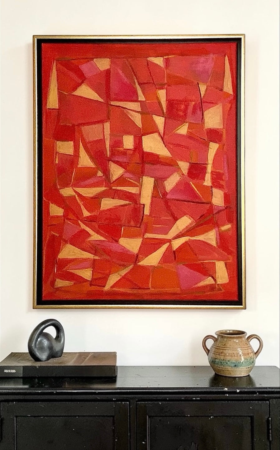 Fragmented Field Original Abstract Painting