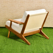 Outdoor Teak Sleek Lounge Chair