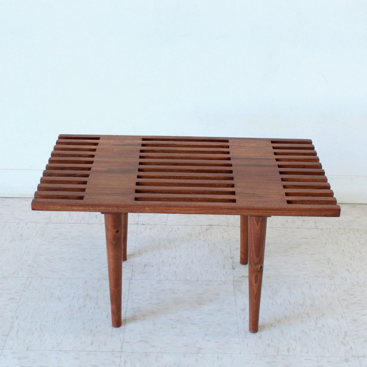 Custom Short Slat Bench - 30” to 36”