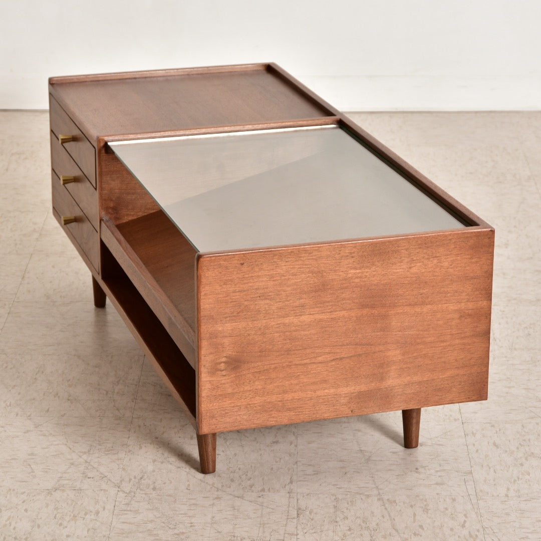 Ella Three-Drawer Coffee Table
