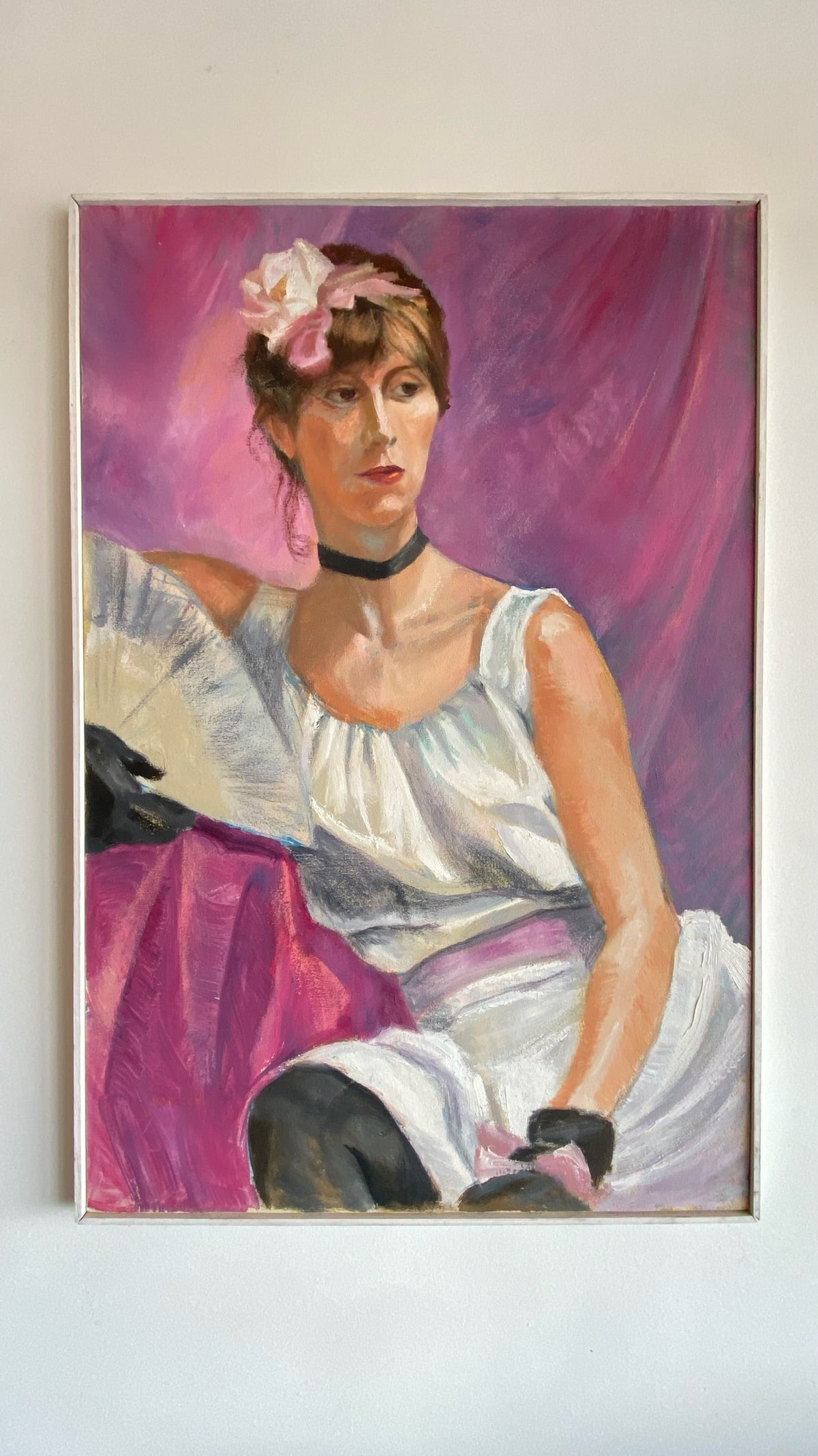 Nadine Oil on Canvas by June Coy