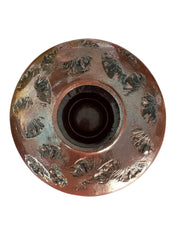 Red Oxide Floating Modernist vase