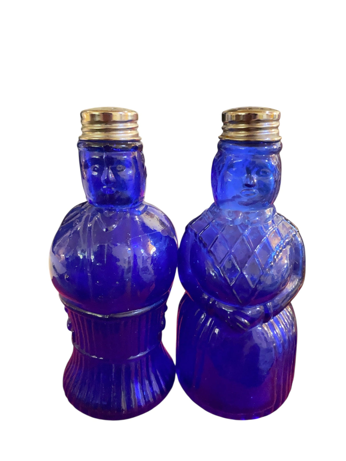 Cobalt Mr and Mrs Salt and Pepper shakers