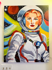 Space Girl #3 Jean Bradley Art
