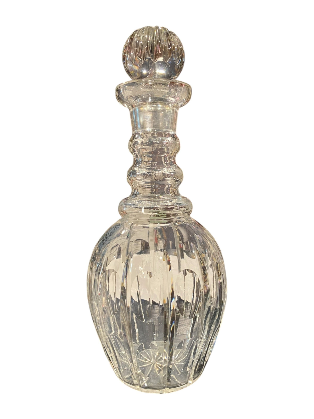 Hour Glass Crystal Decanter