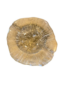 Murano Gold Speckled Ashtray