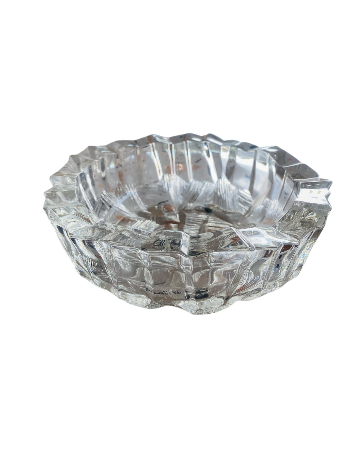Elegant Hoya Iceberg  Crystal Bowl