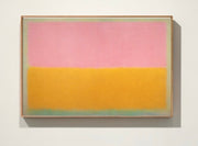 Horizon in Rose and Ochre