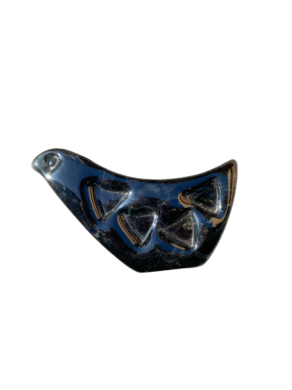 Hand Blown Swedish Glass Bird