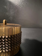 Spiked Brass Trinket Box