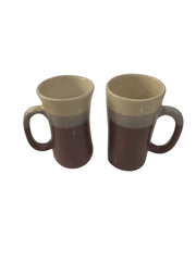 Pair of Grape Neapolitan Besties Mugs