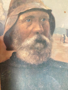 Small Portrait of Fisherman in Denmark