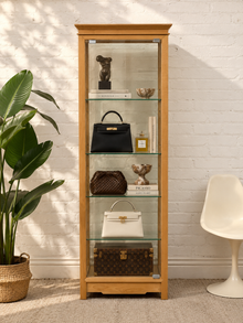 Maple Curio Cabinet