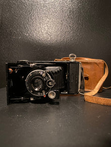 Zeiss Ikon Bellow Camera with Leather Case