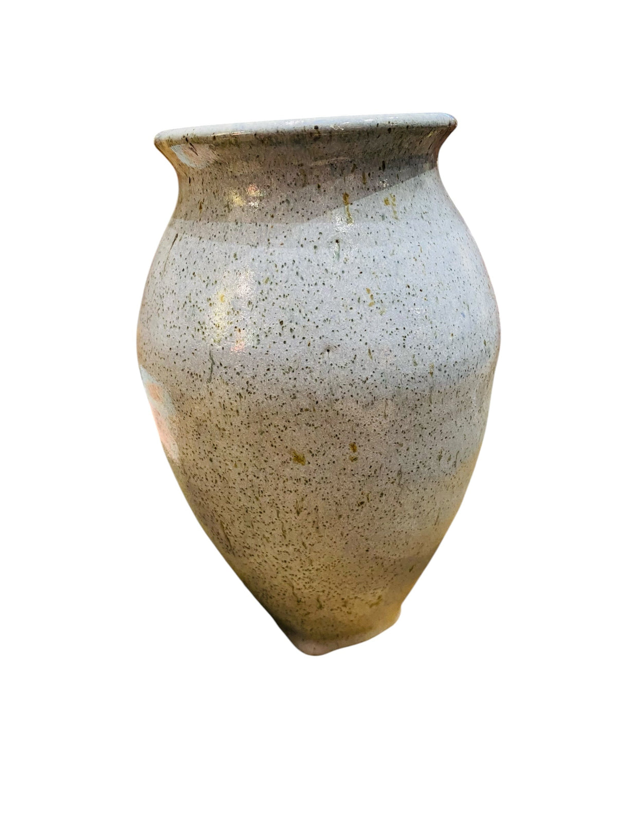 Violet Soda Fired Palm Springs Studio Pottery Vase
