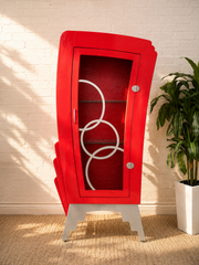 Deco Cabinet One of a Kind Shelf by Rik Phillips