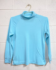 Vintage Turquoise Turtleneck