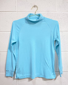 Vintage Turquoise Turtleneck