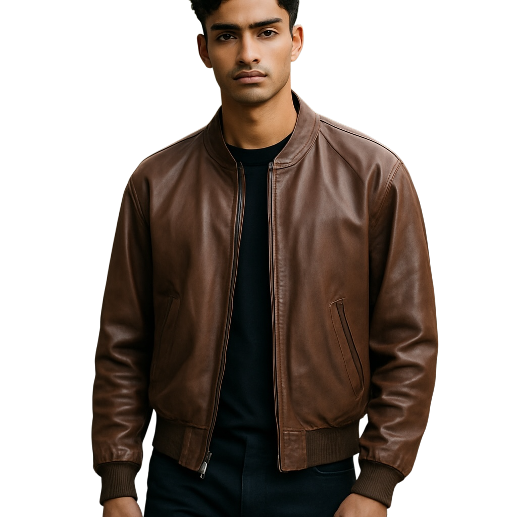 Saks Fifth Avenue Leather Jacket
