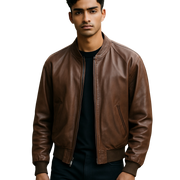 Saks Fifth Avenue Leather Jacket