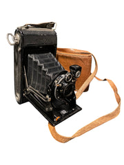 Zeiss Ikon Bellow Camera with Leather Case