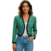 Vintage Paisley Wool Cardigan