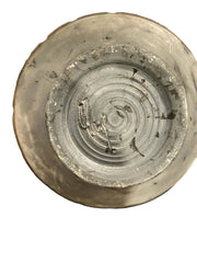 Copper Iridescent Raku Signed Vessel