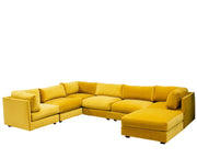 Sebastian 7 Piece Sofa in Citron