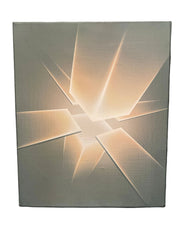Jean Allunand 1981 Abstract Geometric Painting