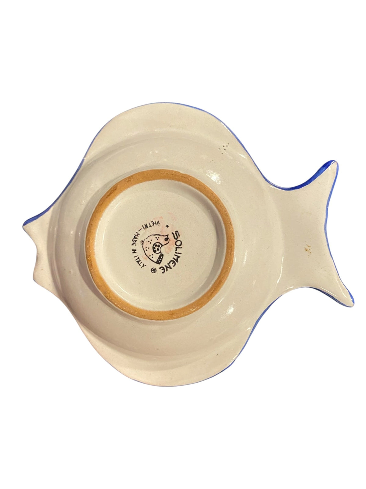 Hand Painted Fish Catchall Made in Italy