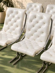 1970’s Daystrom Chrome Cantilever Chairs