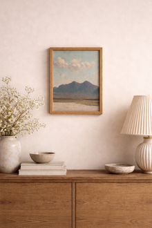 Pale Sky Landscape