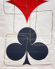 1950’s Linen Ross Littell Wall Hangings, Pair