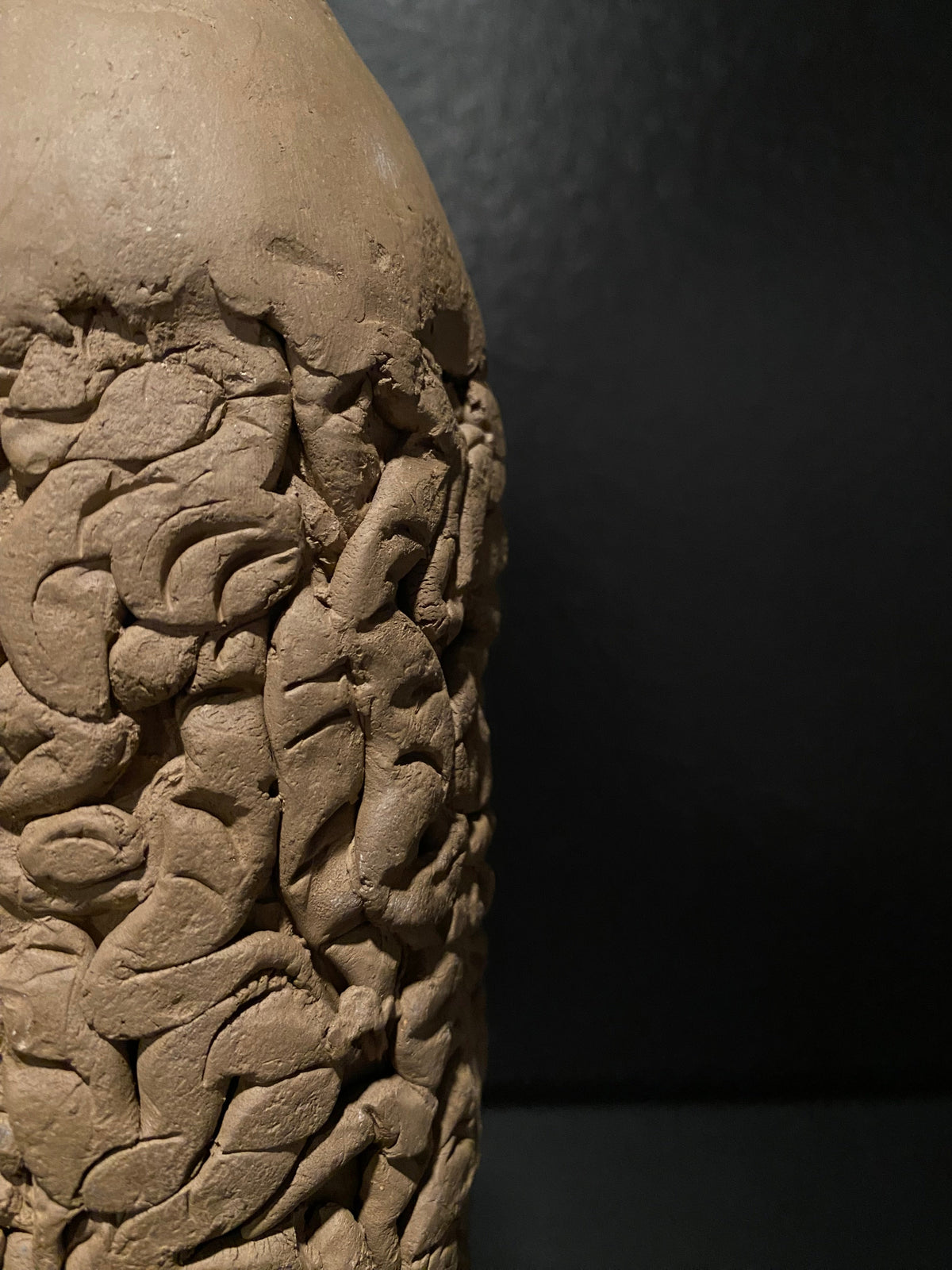 Large Brutalist Bud Vase