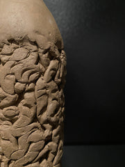 Large Brutalist Bud Vase