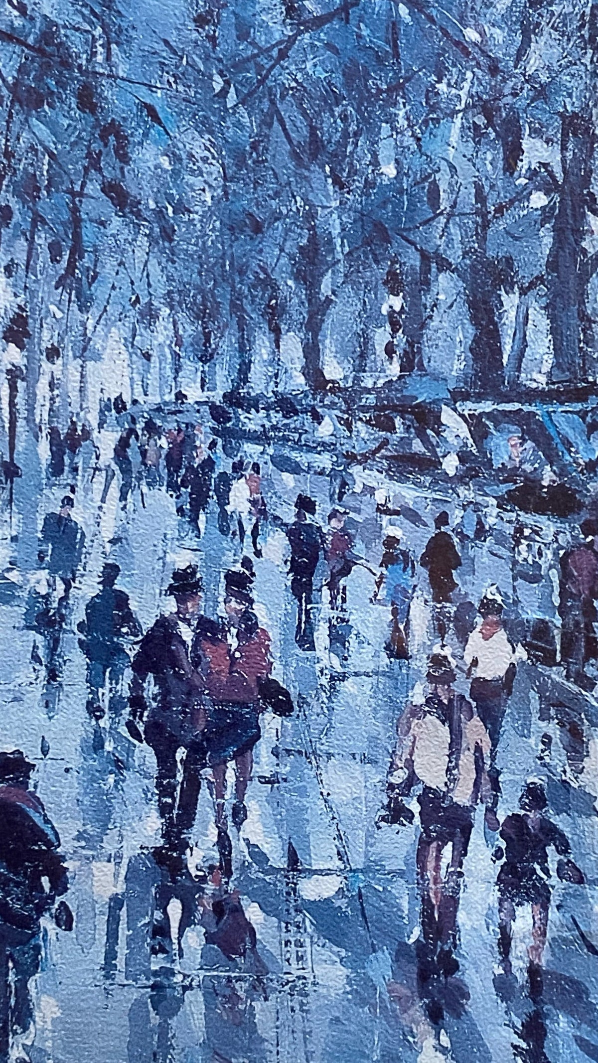 Winter Morning, Print Framed - As is
