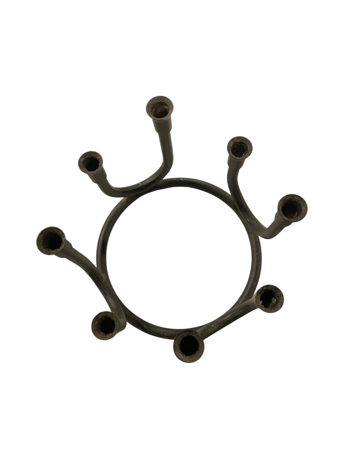 Cast Iron Circular Candle Holder