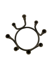 Cast Iron Circular Candle Holder