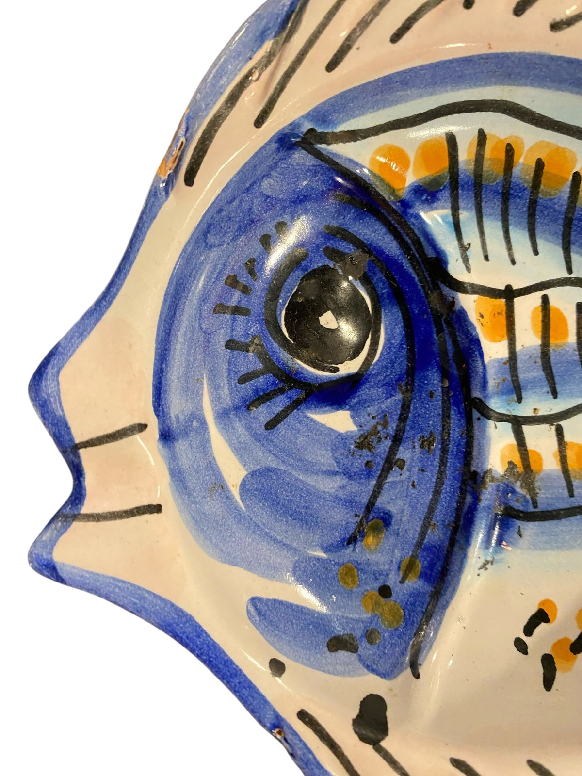 Hand Painted Fish Catchall Made in Italy