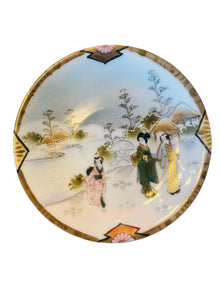 Antique Japanese Satsuma Tea Five Piece Set