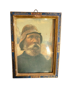Small Portrait of Fisherman in Denmark