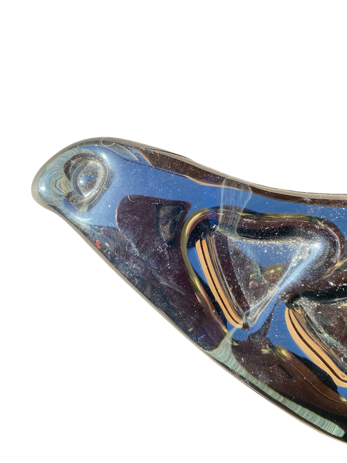 Hand Blown Swedish Glass Bird